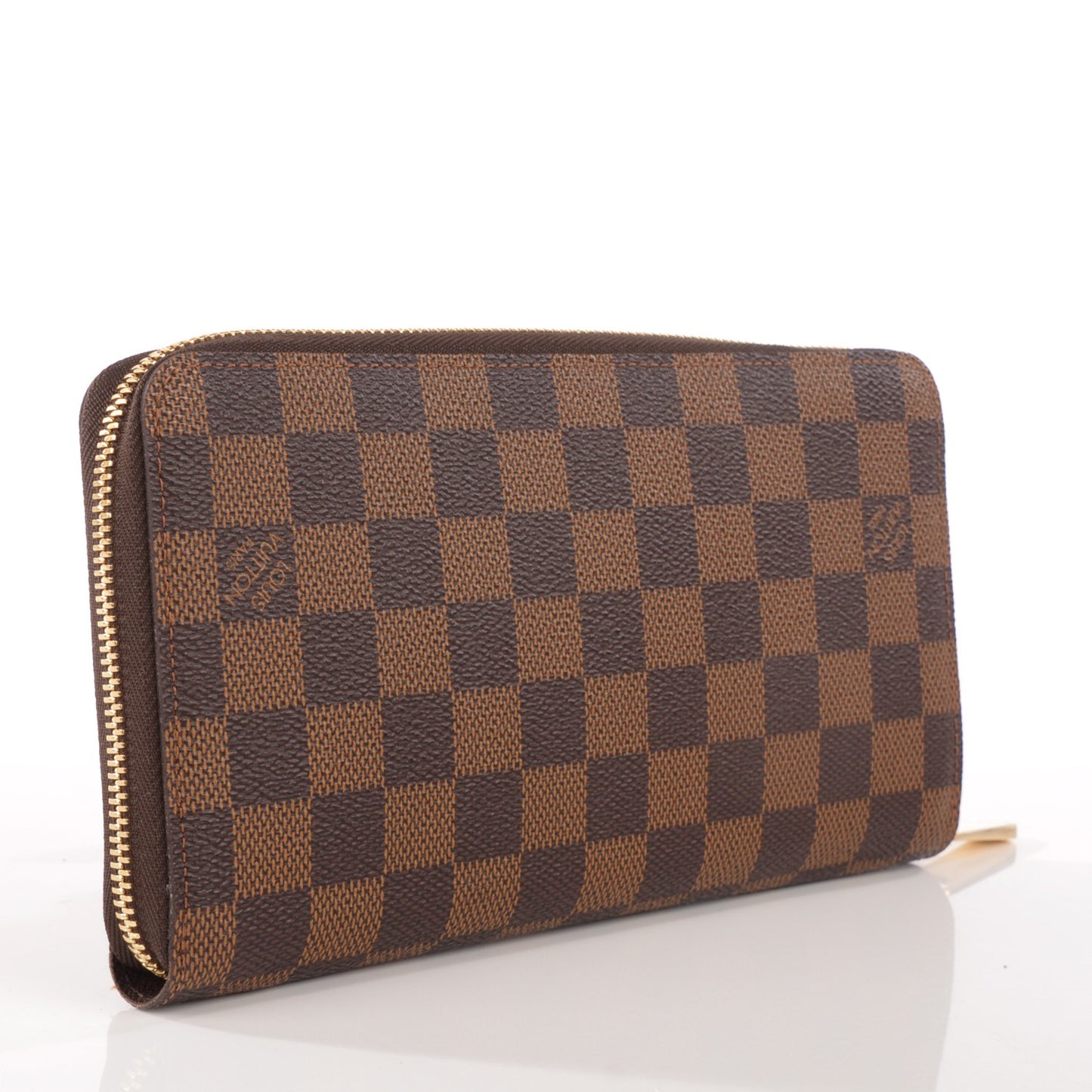 Damier Ebene Zippy Organizer Wallet