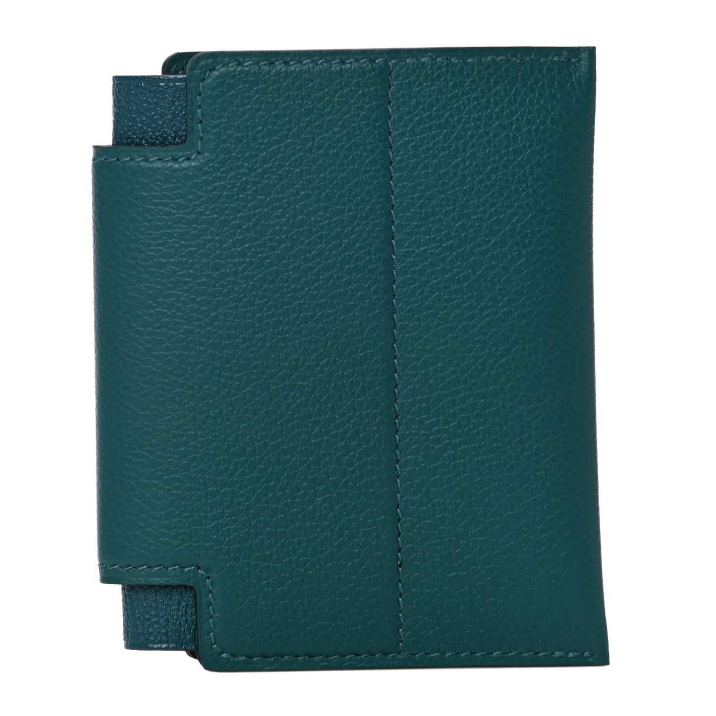 Allegretto Chevre Mysore H'Sport Open Vertical Card Holder Vert Bosphore