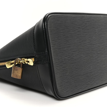 Louis Vuitton Epi Alma PM Black 8 of 11