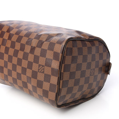 Louis Vuitton Damier Ebene Speedy 25 8 of 10