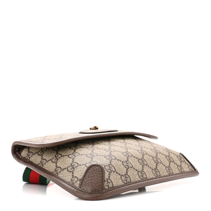 Gucci GG Supreme Monogram Neo Vintage Web Belt Bag Brown 3 of 10