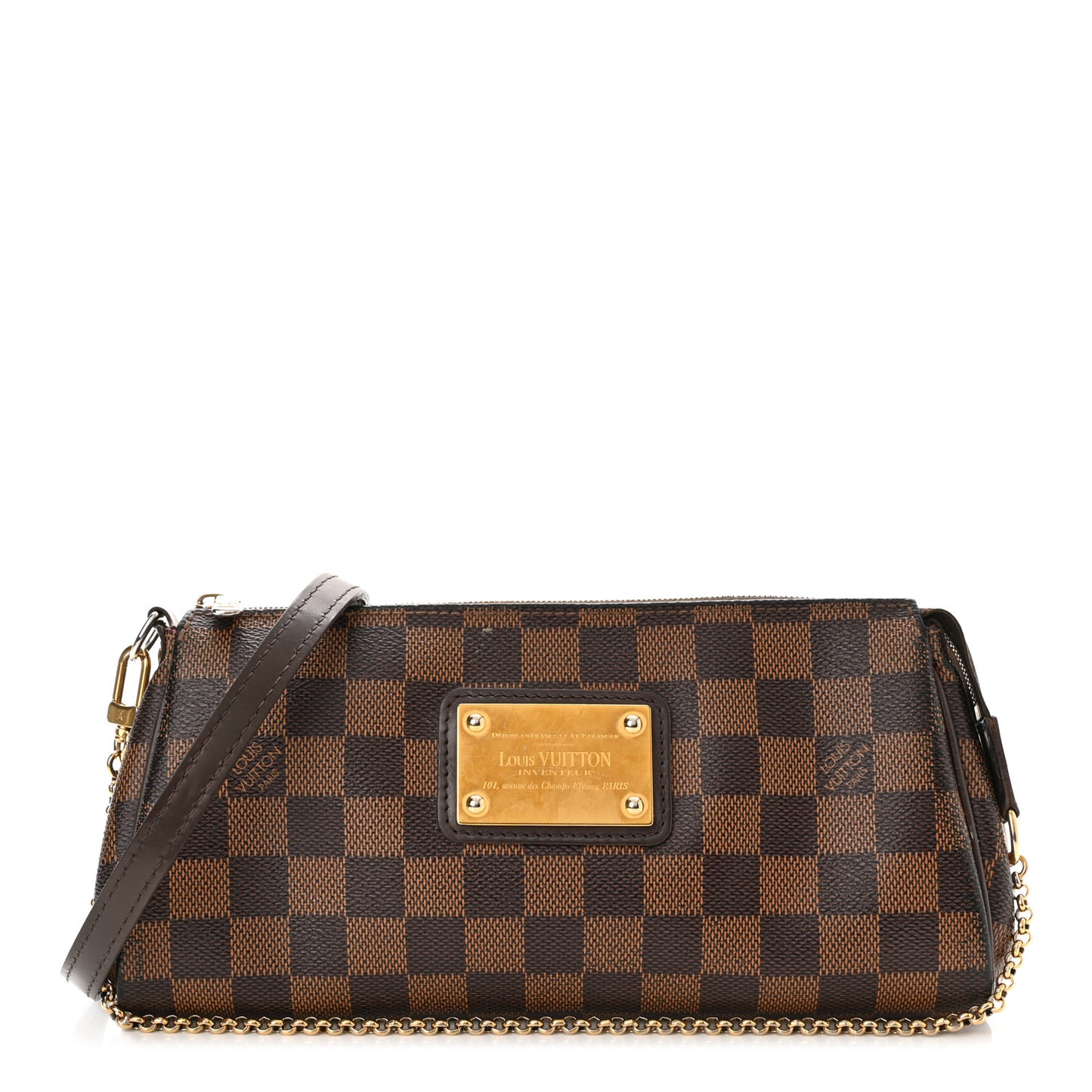Damier Ebene Eva Clutch