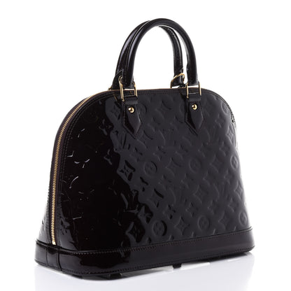 Louis Vuitton Vernis Alma PM Amarante 2 of 4