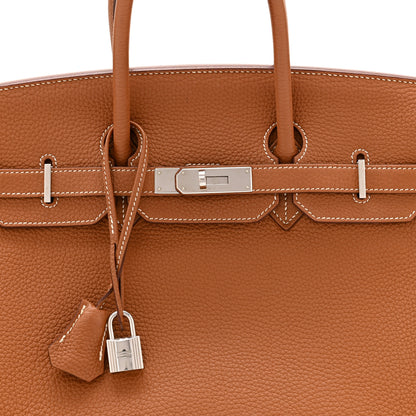 Hermes Togo Birkin 35 Gold 8 of 13