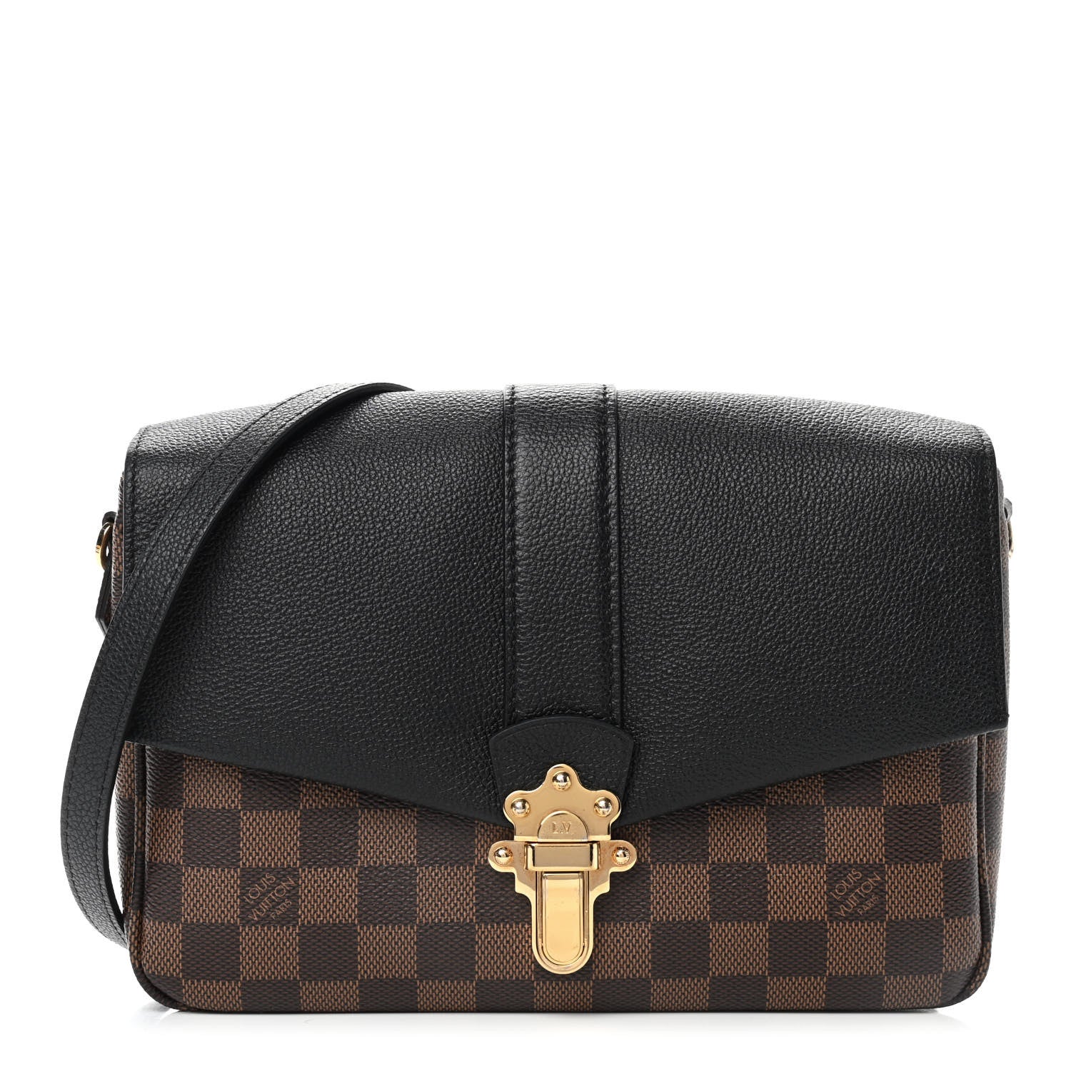 Louis Vuitton Damier Ebene Clapton Black 1 of 12