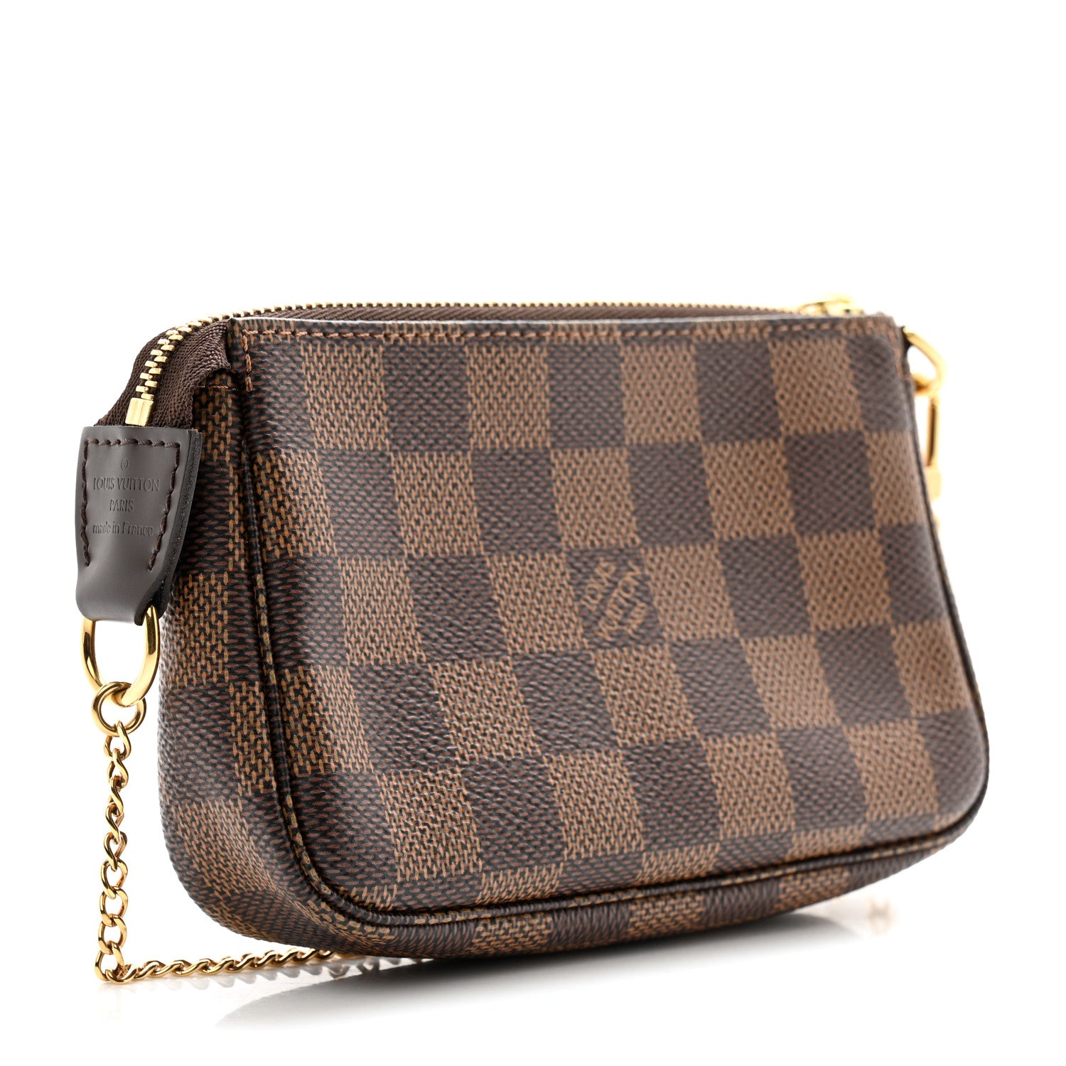 Louis Vuitton Damier Ebene Mini Pochette Accessories 3 of 7