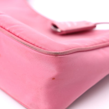 Prada Tessuto Nylon Mini Re-Edition 2000 Bag Begonia 11 of 17