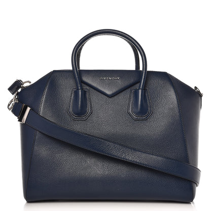 Givenchy Sugar Goatskin Medium Antigona Night Blue 1 of 18