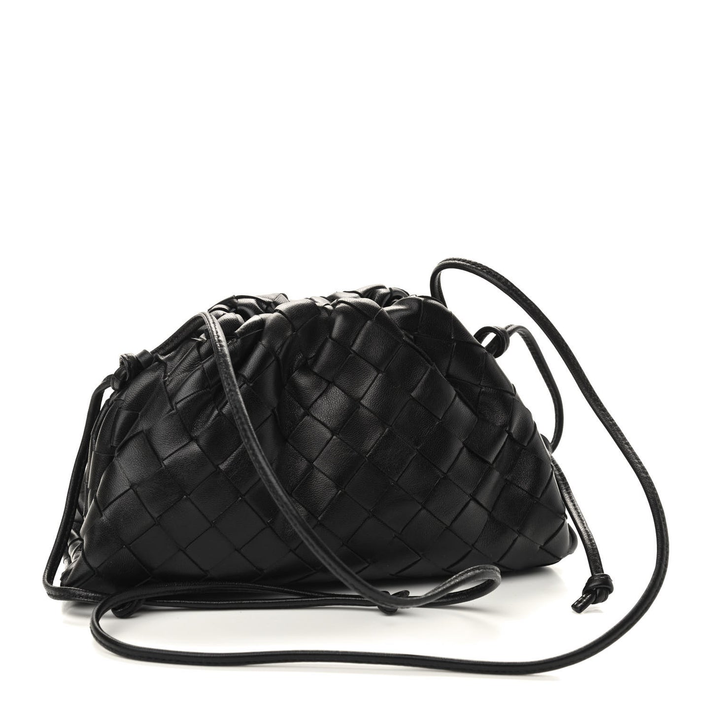 Nappa Intrecciato The Mini Pouch Black