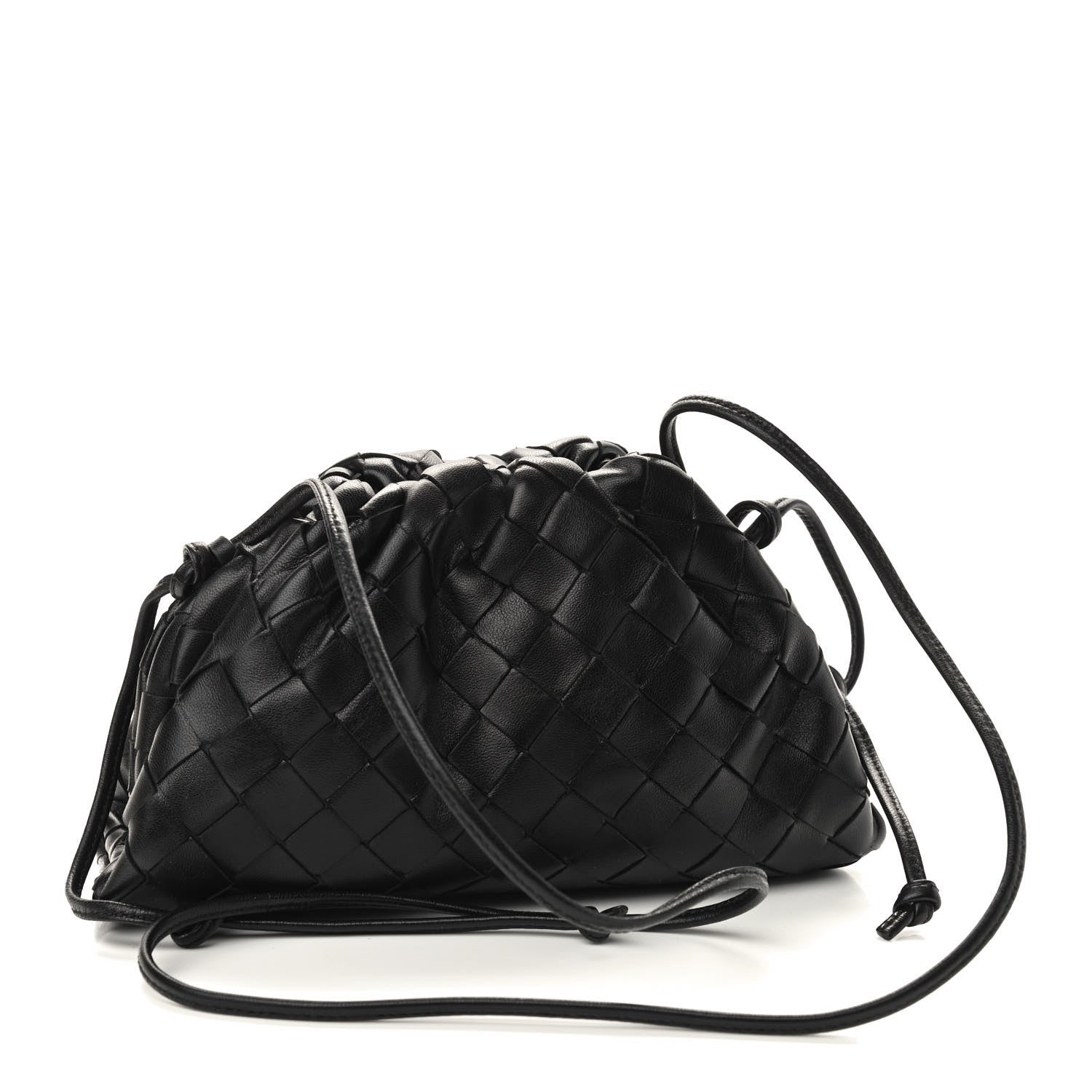 Bottega Veneta Nappa Intrecciato The Mini Pouch Black 2 of 9