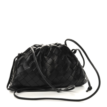 Bottega Veneta Nappa Intrecciato The Mini Pouch Black 2 of 9
