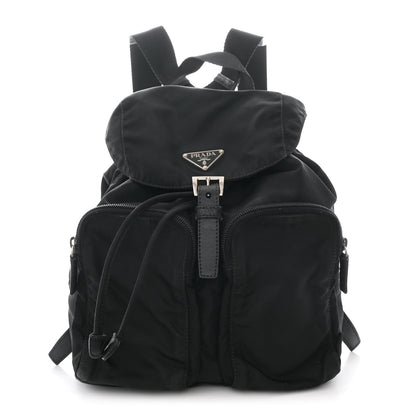Prada Tessuto Nylon Vela Small Backpack Black 1 of 10