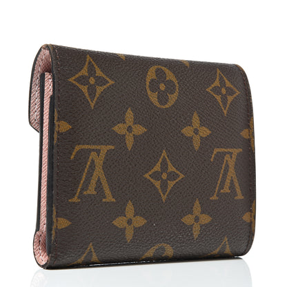 Louis Vuitton Monogram Victorine Wallet Rose Ballerine 2 of 5