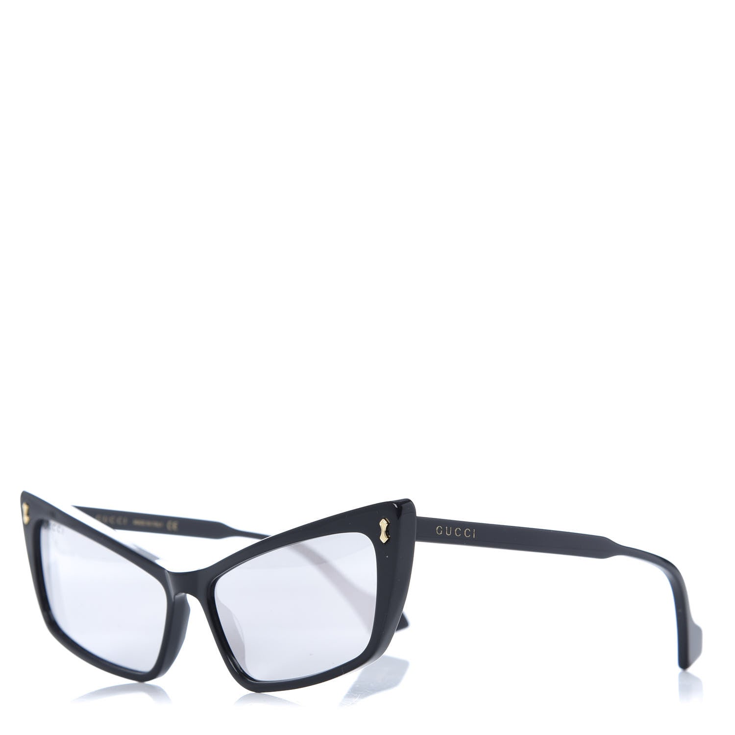 Gucci Acetate Cat Eye Sunglasses GG0626S Black 1 of 8