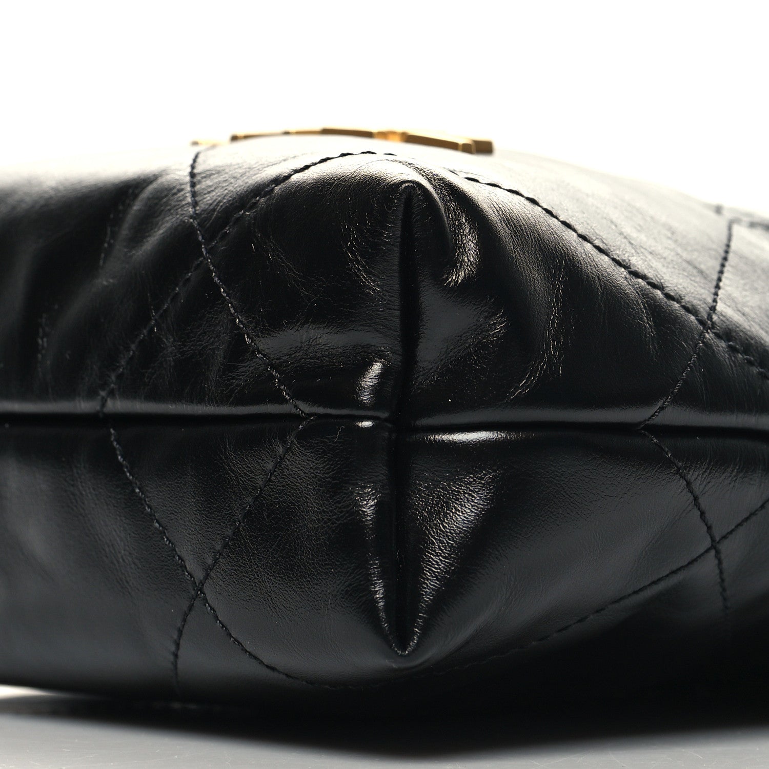 Chanel Shiny Calfskin Quilted Mini Chanel 22 Black 10 of 11