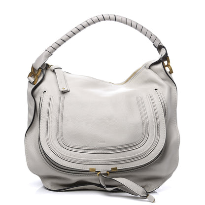 Chloe Calfskin Large Marcie Hobo Dove 1 of 10
