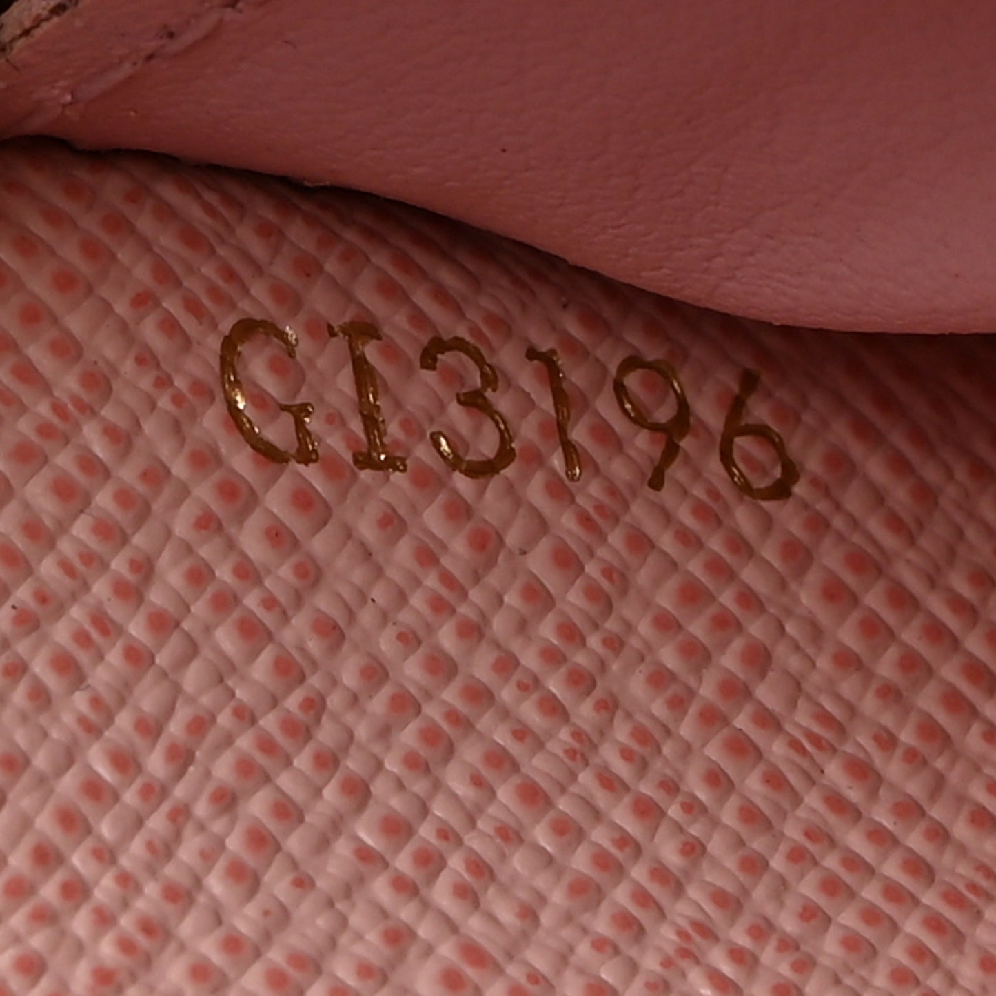 Damier Ebene Clemence Wallet Rose Ballerine
