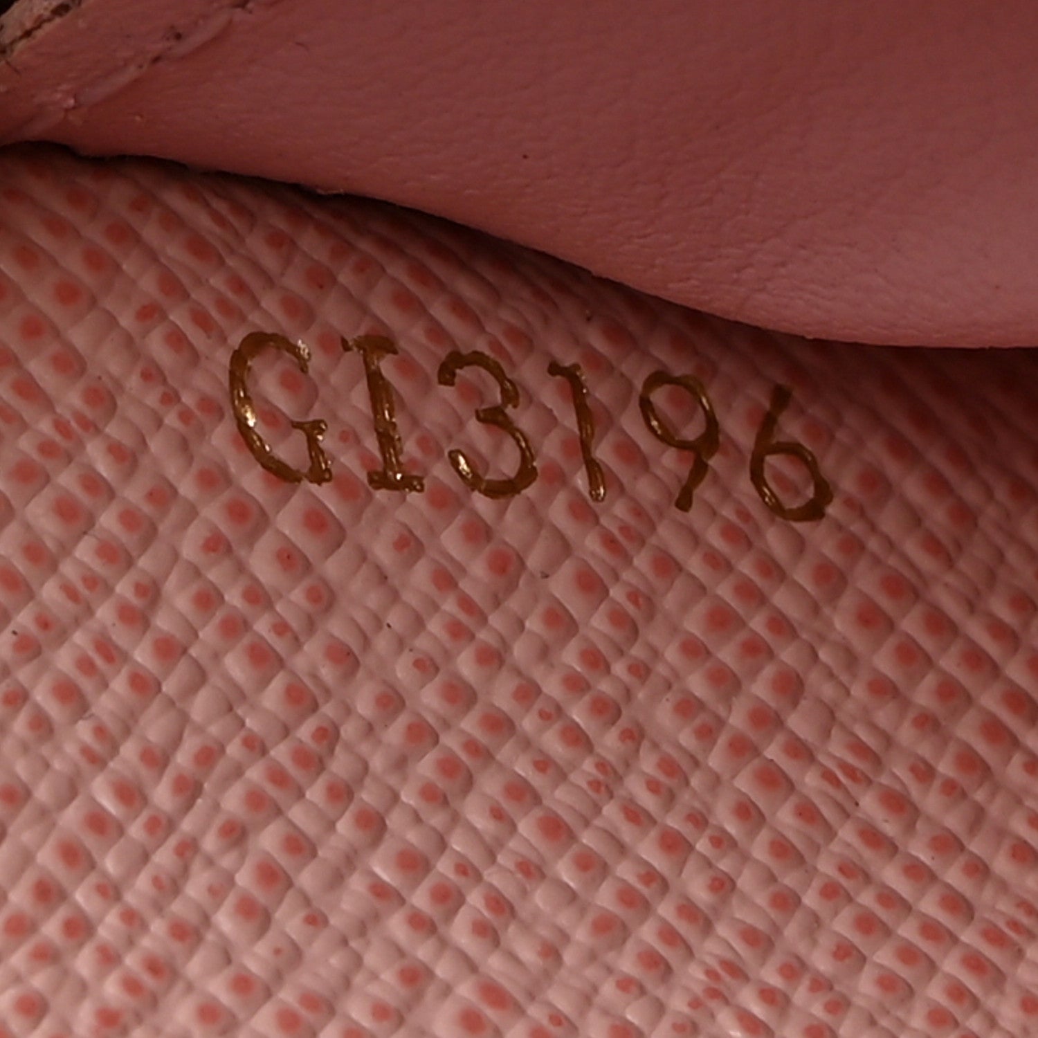 Louis Vuitton Damier Ebene Clemence Wallet Rose Ballerine 7 of 8