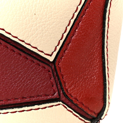Loewe Calfskin Mini Puzzle Bag Wine Garnet 9 of 12