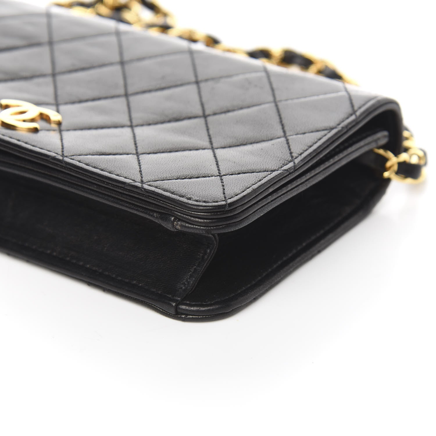 Chanel Lambskin Quilted Mini Flap Black 11 of 12