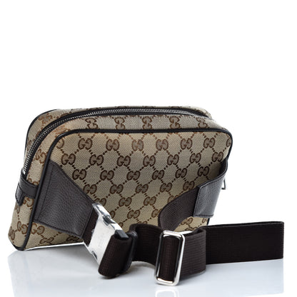 Gucci Monogram Belt Bag Dark Brown 3 of 10