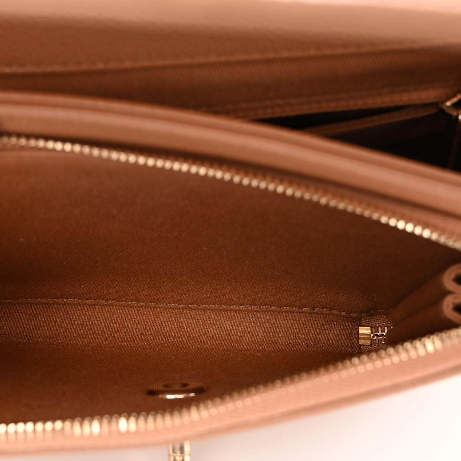 Chanel Caviar Quilted Medium Business Affinity Flap Brown 6 of 12