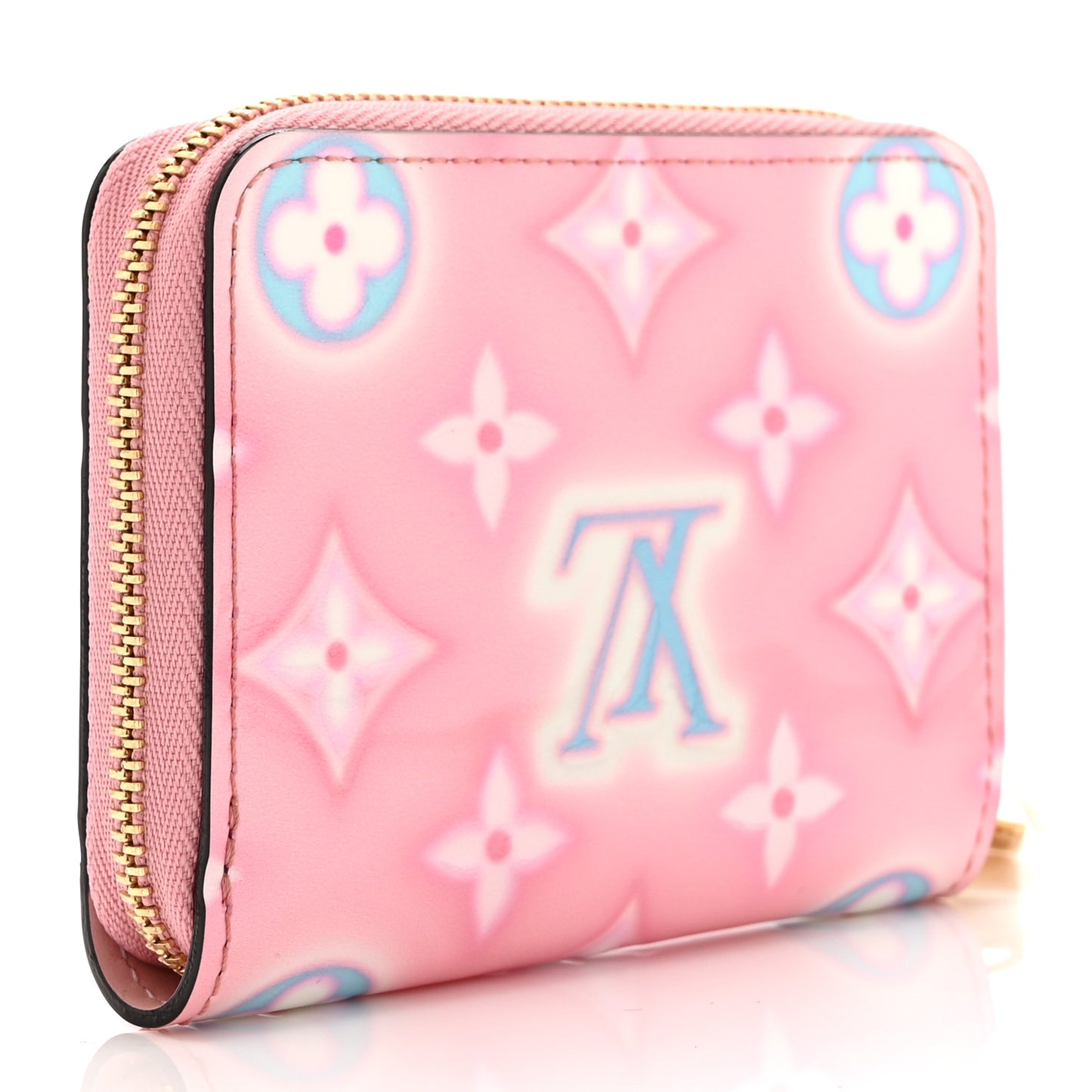 Vernis Valentine Zippy Coin Purse Light Pink Neon