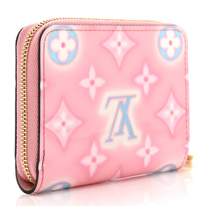 Louis Vuitton Vernis Valentine Zippy Coin Purse Light Pink Neon 3 of 10