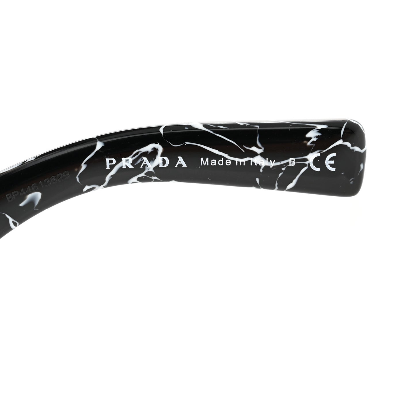 Acetate Symbole Sunglasses SPR 23Y-F Black Marble