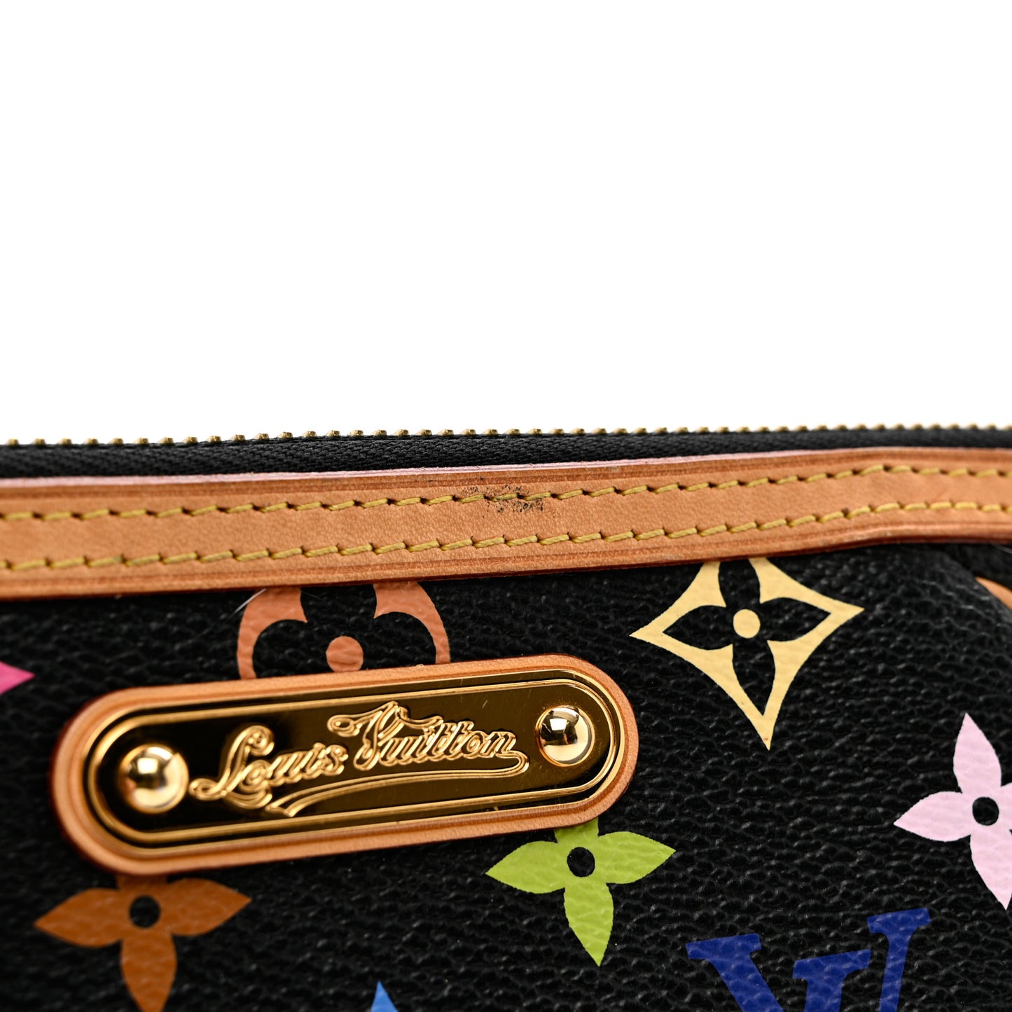 Monogram Multicolor Pochette Milla MM Black
