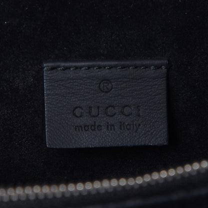 Gucci GG Supreme Monogram Small Dionysus Shoulder Bag Black 8 of 11