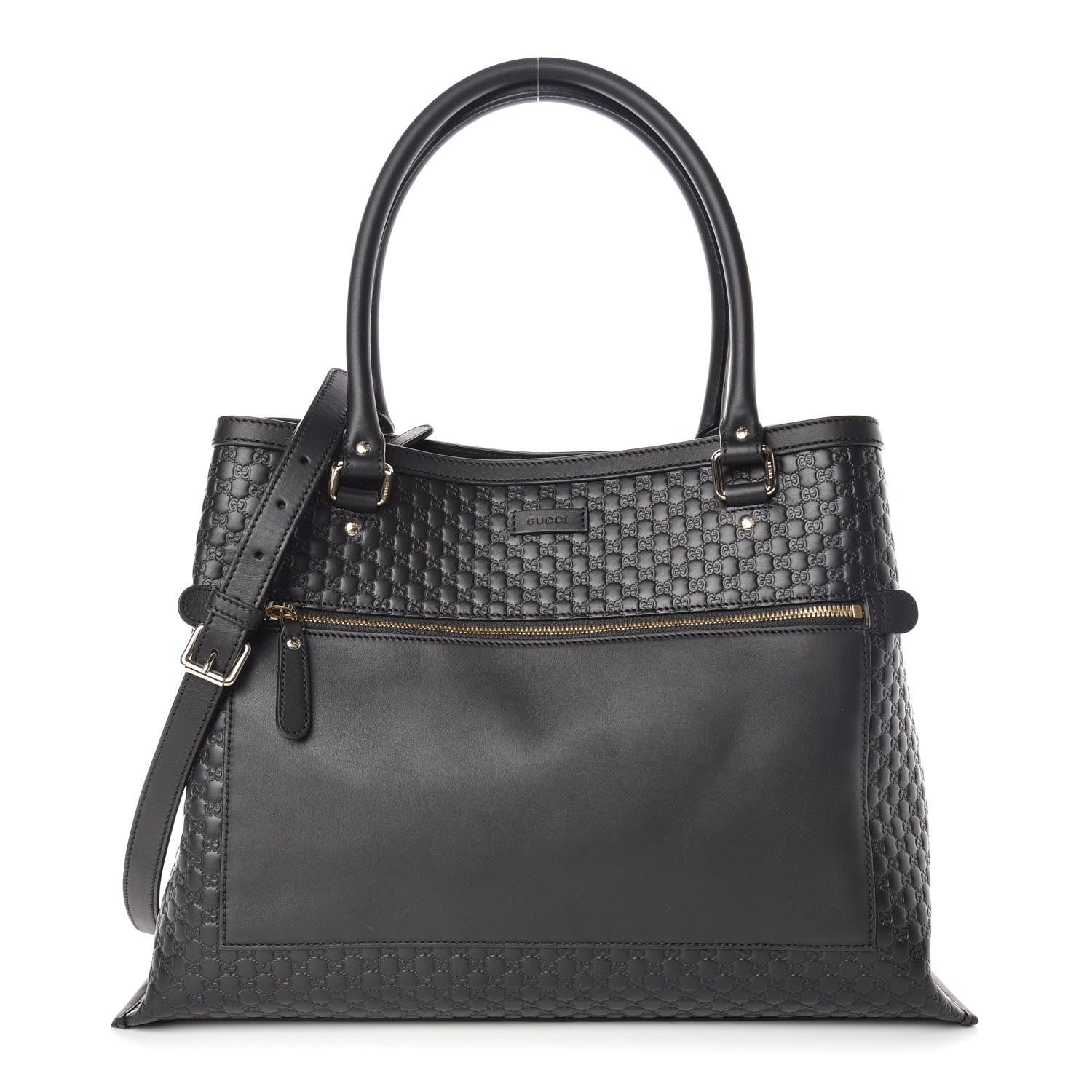 Gucci Soft Microguccissima Large Tote Black 1 of 10