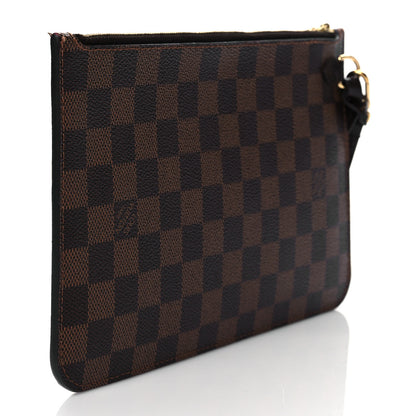 Louis Vuitton Damier Ebene Neverfull MM GM Pochette 3 of 11