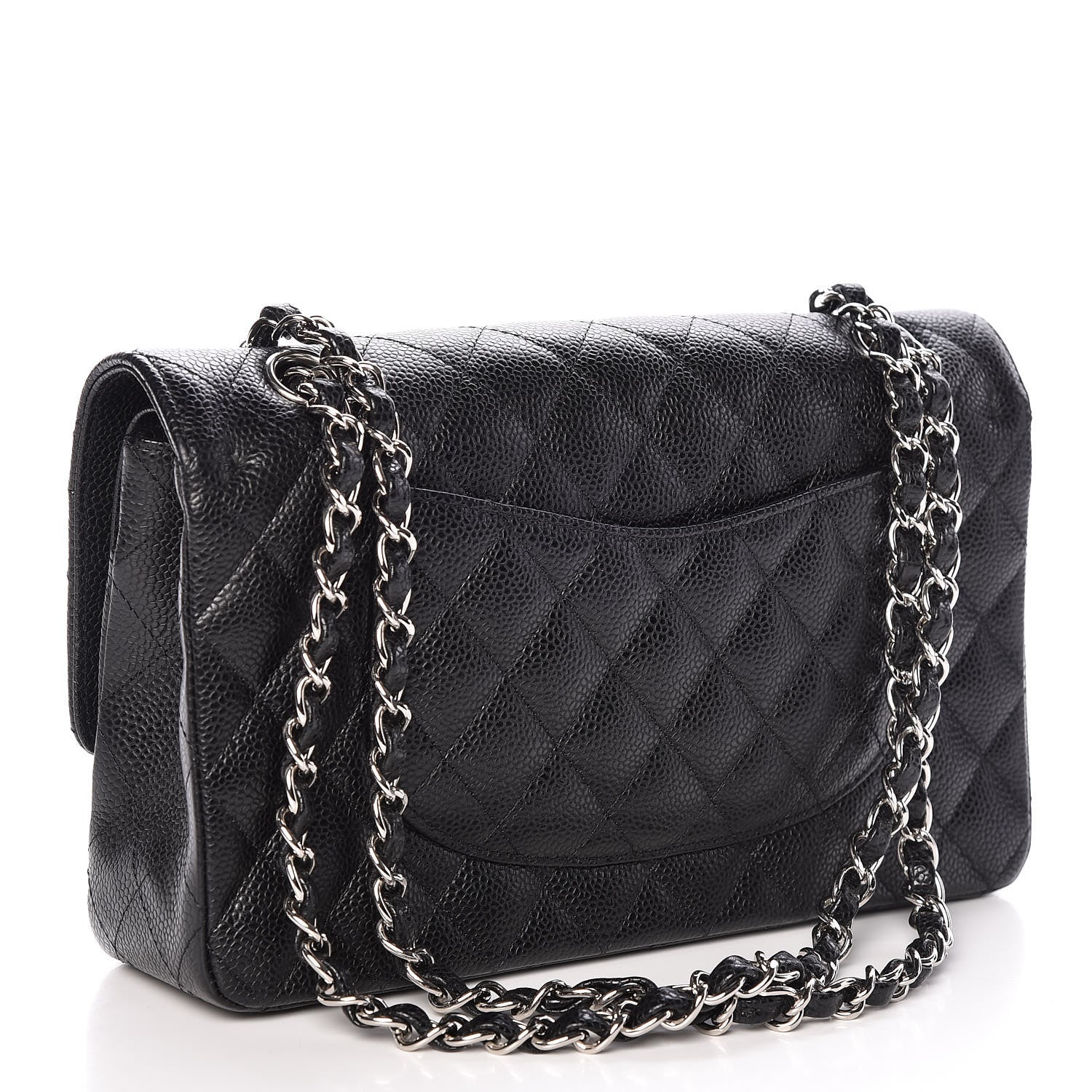 Chanel Caviar Quilted Medium Double Flap Black 4 of 11