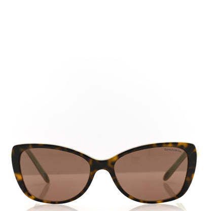 Tiffany Crystal Pearl TF4103-H-B Sunglasses Tortoise Blue 2 of 8