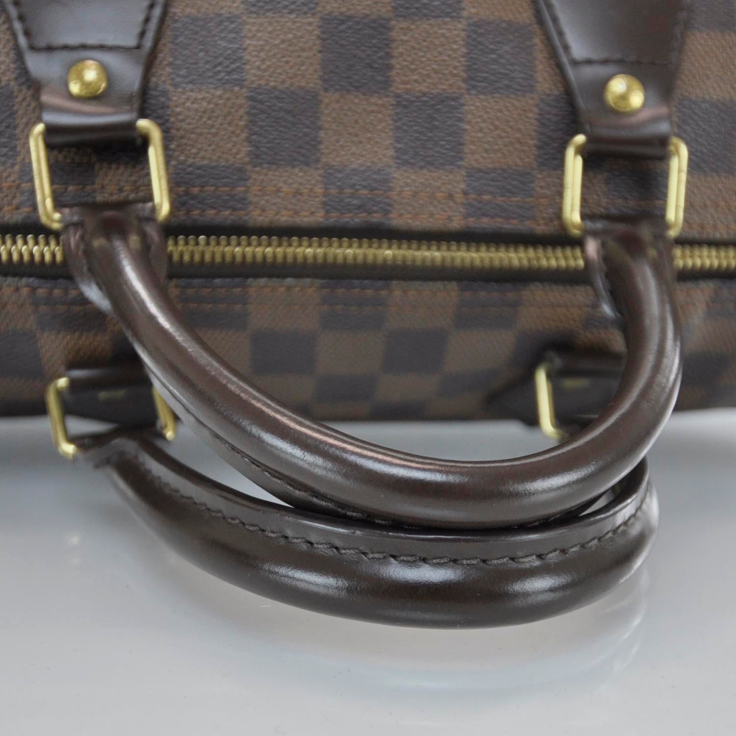Louis Vuitton Damier Ebene Speedy 30 6 of 9