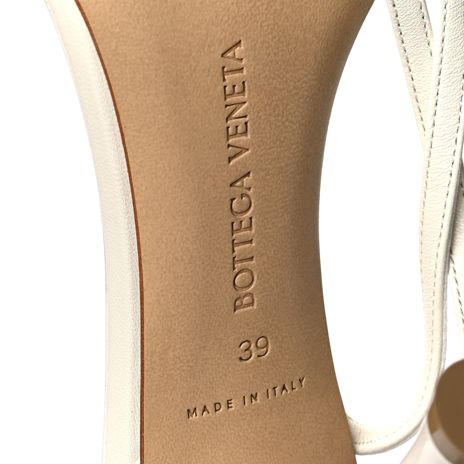 Bottega Veneta Lambskin Dot 90mm Sandals 39 String 6 of 7