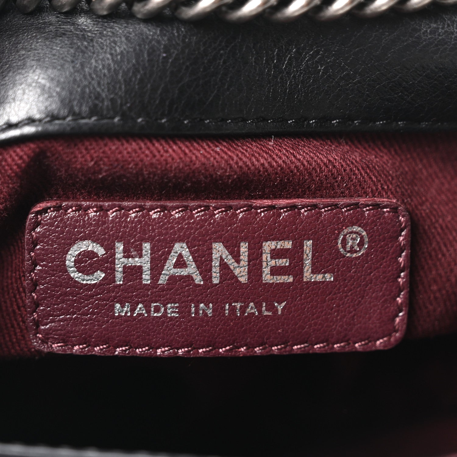 Chanel Calfskin Quilted Coco Sporran Small Tassel Flap Black 6 of 10