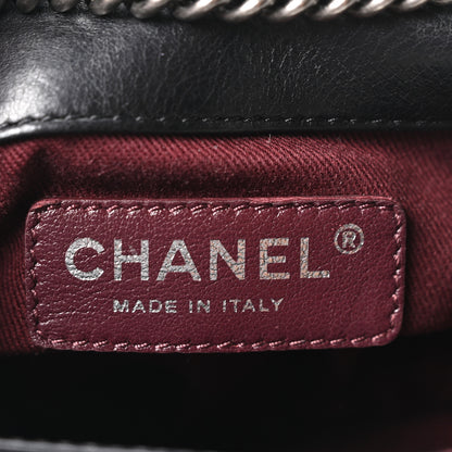 Chanel Calfskin Quilted Coco Sporran Small Tassel Flap Black 6 of 10