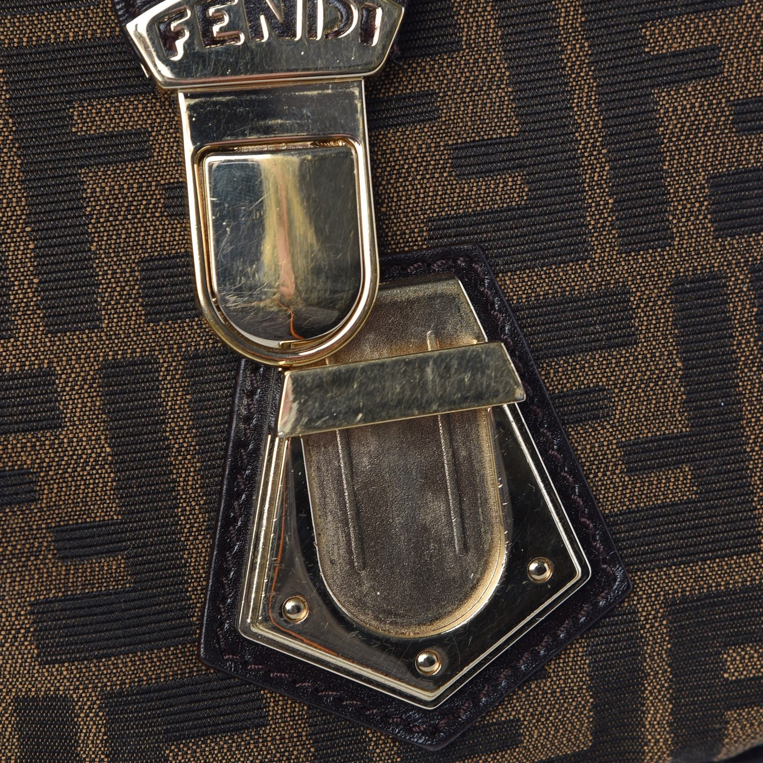 Fendi Zucca Fly Shoulder Bag Tobacco 8 of 14