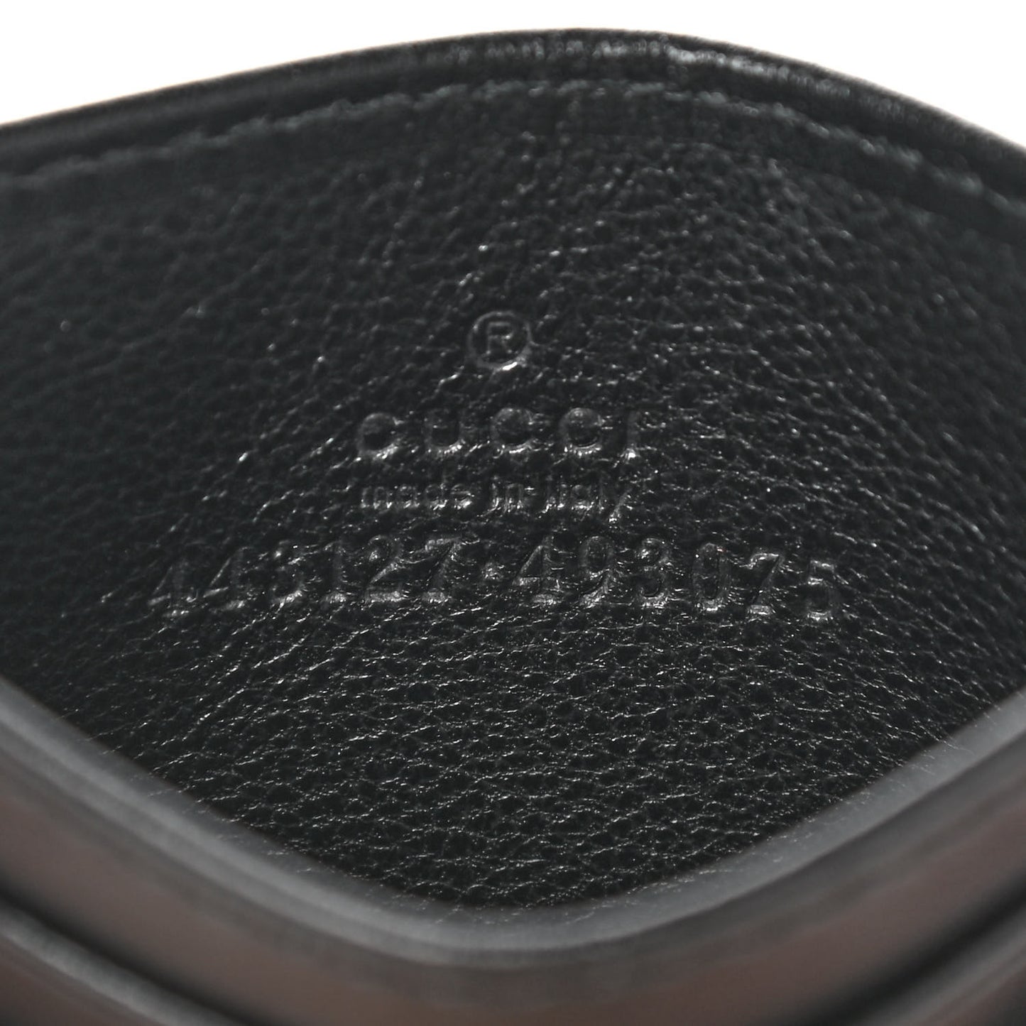 Calfskin Matelasse GG Marmont Card Holder Black