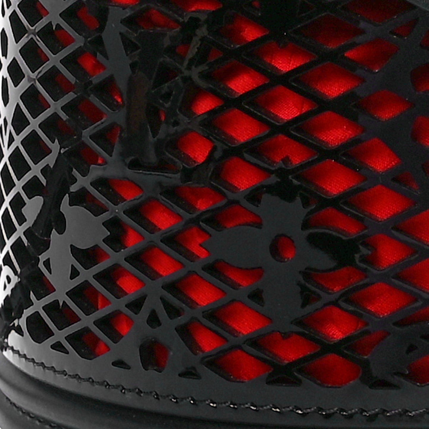 Patent Calfskin Monogram Cannes Black