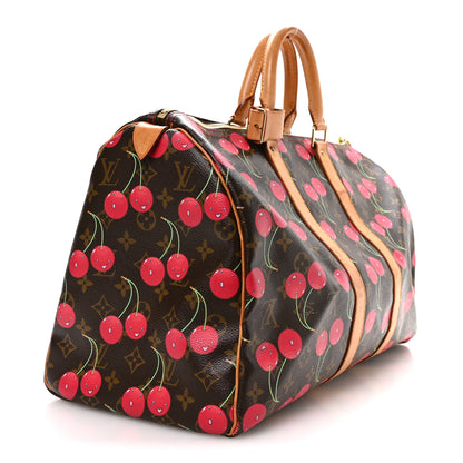 Louis Vuitton Monogram Cerises Keepall 45 2 of 9