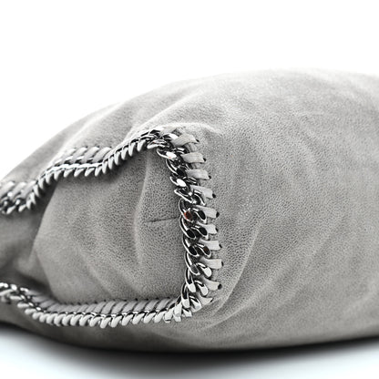 Stella McCartney Shaggy Deer Falabella Fold Over Tote Grey 8 of 9