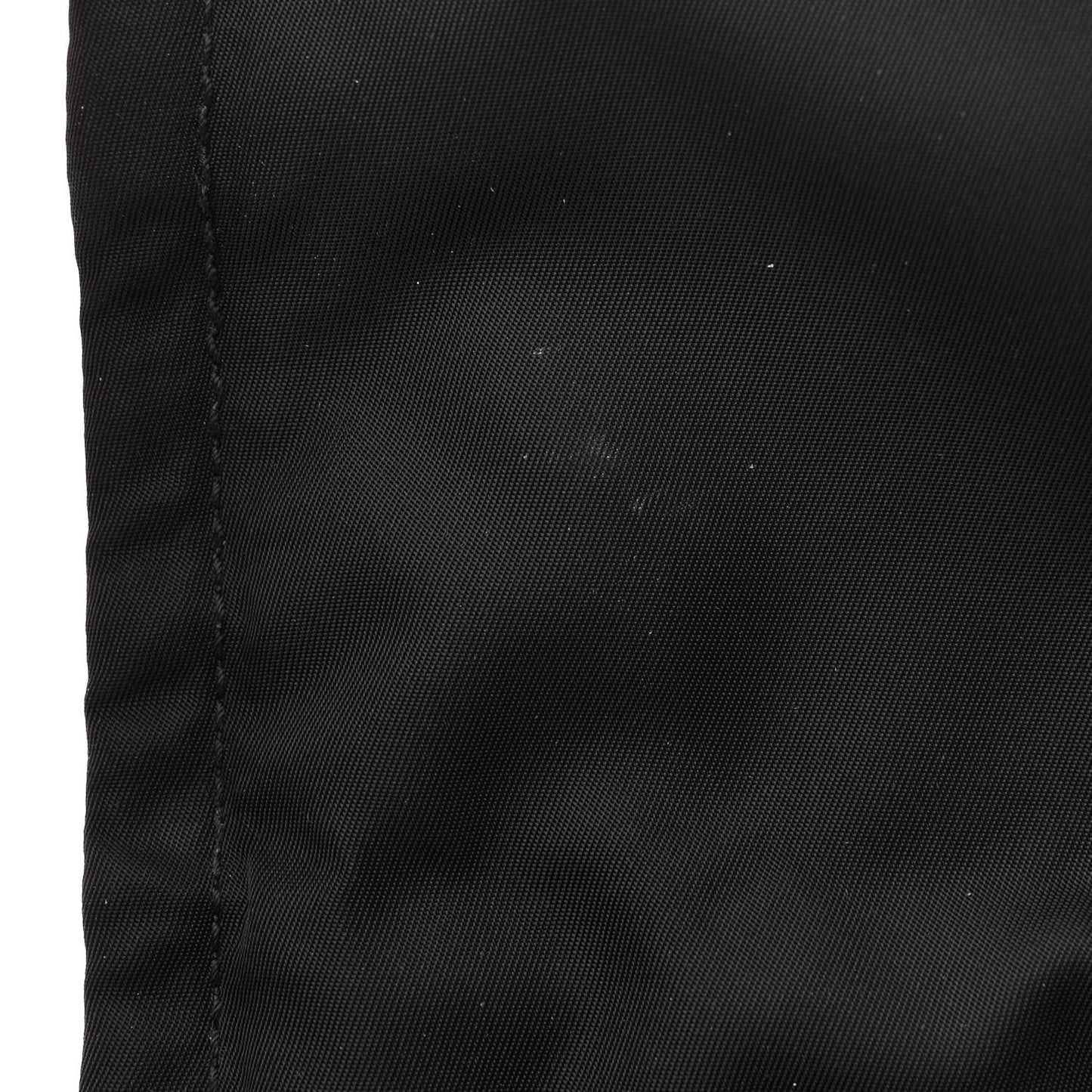 Re-Nylon Vitello Padded Small Flap Shoulder Bag Black