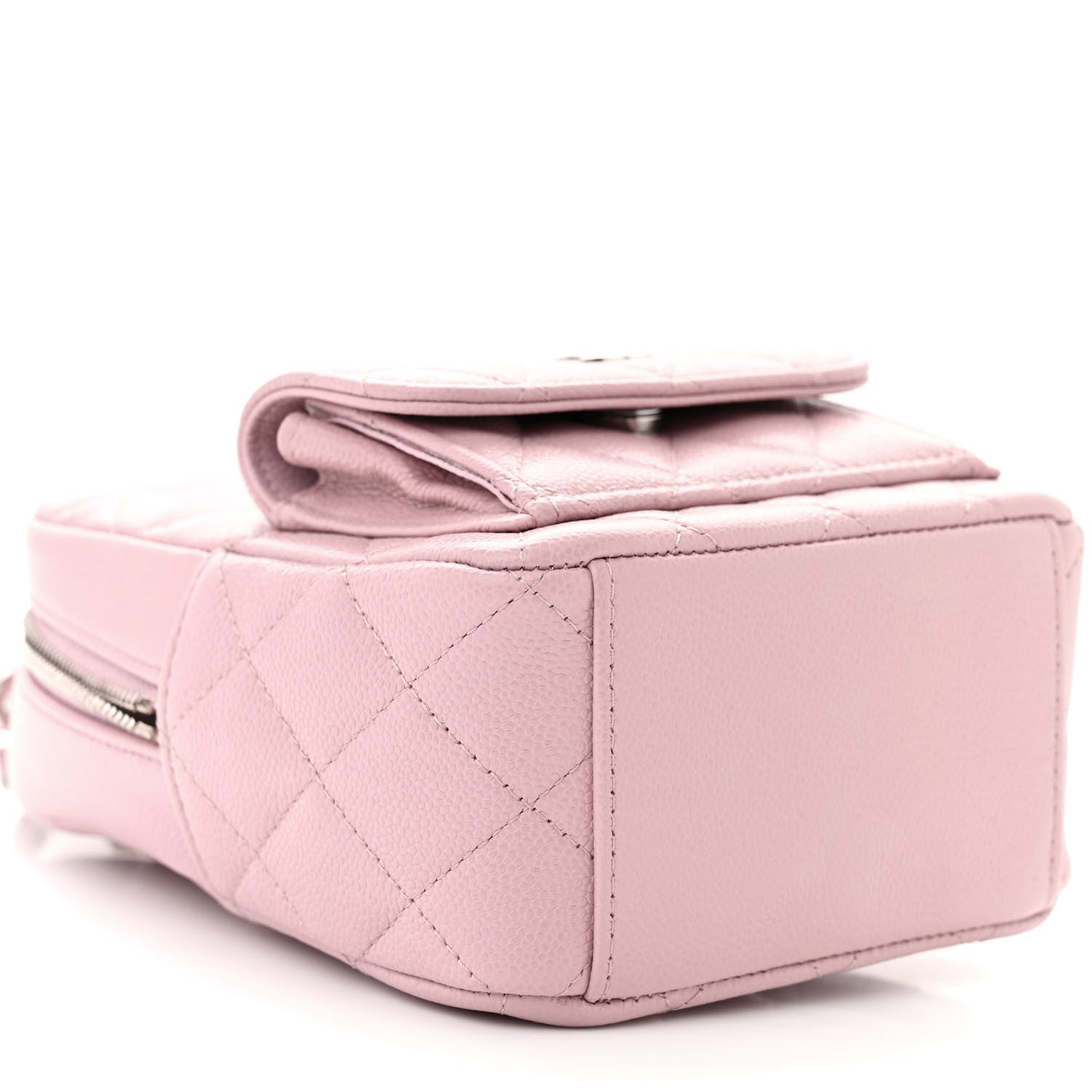 Chanel Caviar Quilted CC Mini Classic Backpack Light Pink 9 of 11