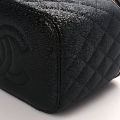 Chanel Caviar Quilted Large Vanity Pouch Black 10 of 12