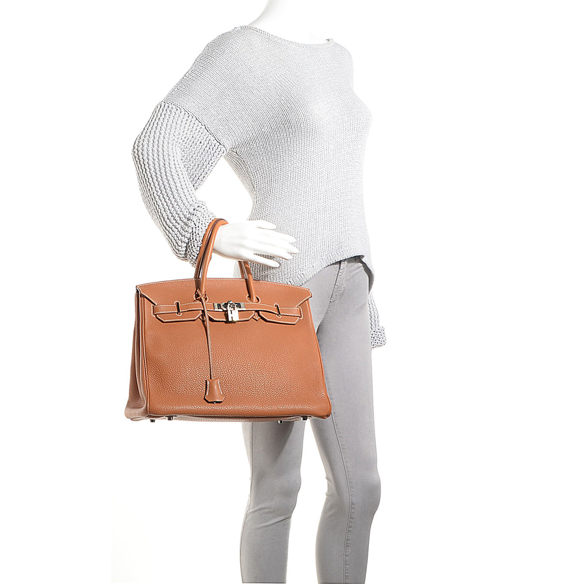 Hermes Togo Birkin 35 Gold 2 of 21