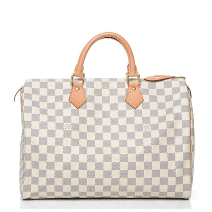 Louis Vuitton Damier Azur Speedy 35 1 of 7