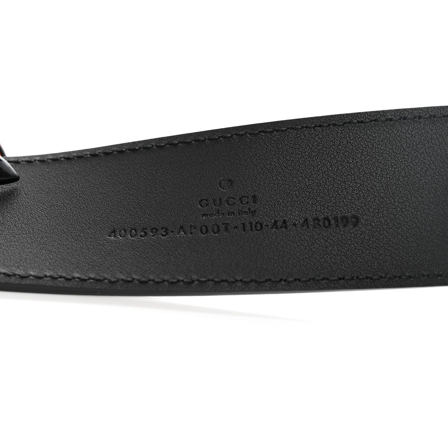 Calfskin Double G 40mm Belt 110 44 Black